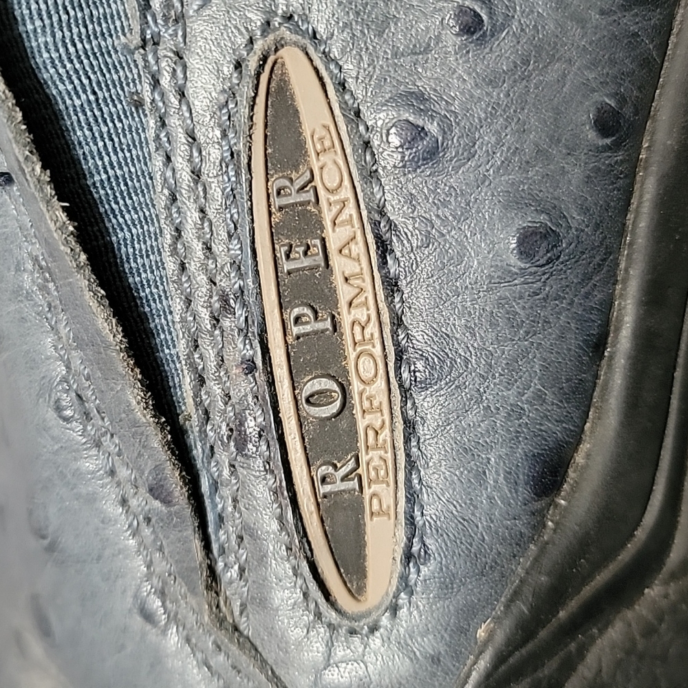 Roper Performance Ostrich Slipons - image 8
